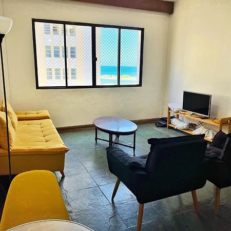 Apartamento 4 Quartos, 3 Banheiros, Vista Para O Mar Pitangueiras, Sacada, 1 Vaga De Garagem, Apenas 50 Metros Do Mar Guarujá Kültér fotó