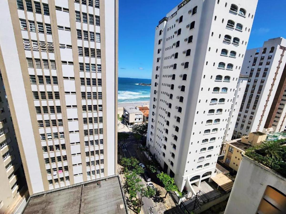 Apartamento 4 Quartos, 3 Banheiros, Vista Para O Mar Pitangueiras, Sacada, 1 Vaga De Garagem, Apenas 50 Metros Do Mar Guarujá Kültér fotó