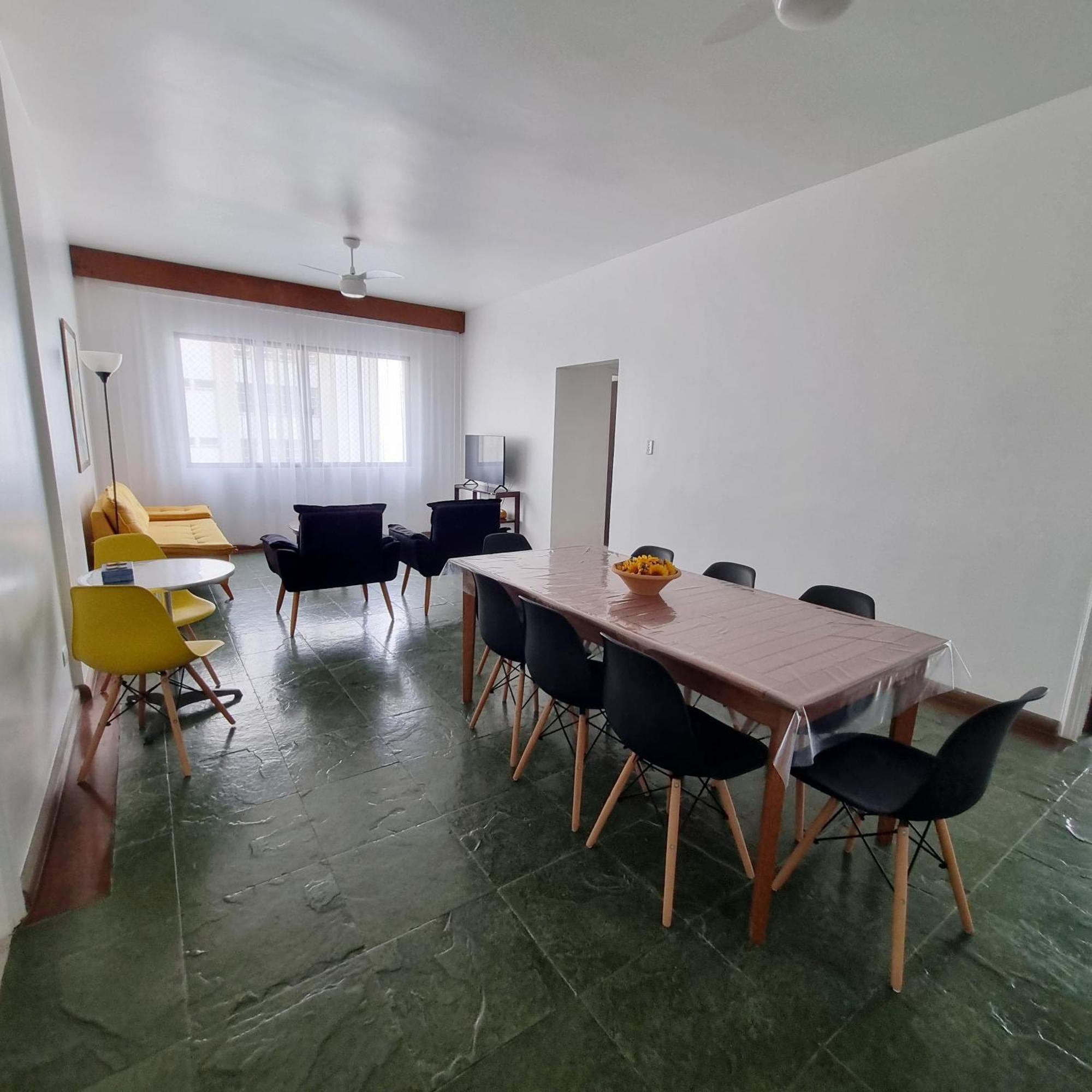 Apartamento 4 Quartos, 3 Banheiros, Vista Para O Mar Pitangueiras, Sacada, 1 Vaga De Garagem, Apenas 50 Metros Do Mar Guarujá Kültér fotó